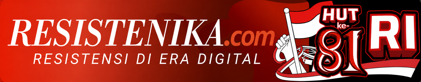 Logo Resistenika dalam rangka menyambut HUT ke-81 RI