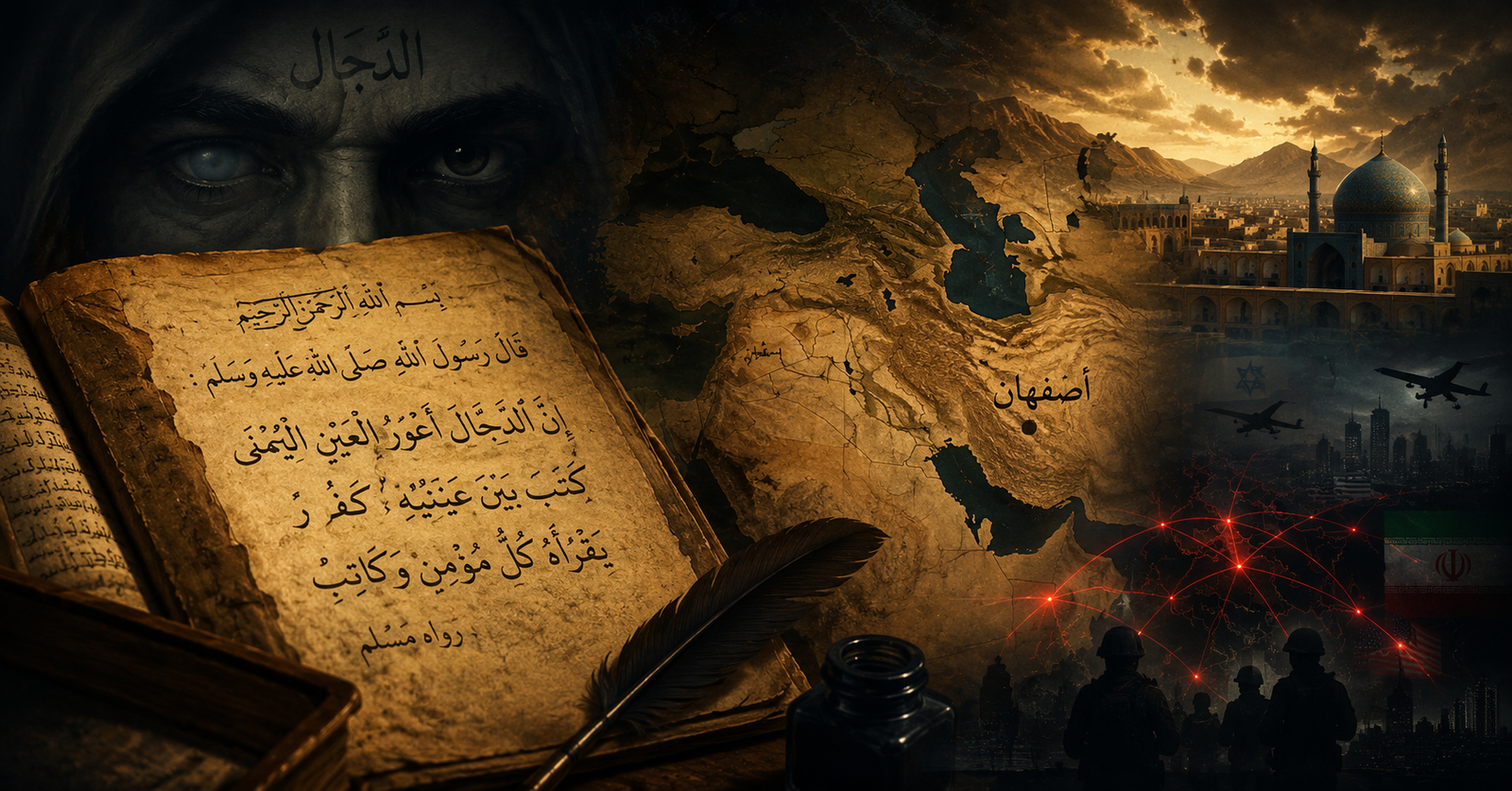 Ilustrasi hadis Dajjal dan Yahudi Isfahan dalam konteks geopolitik modern