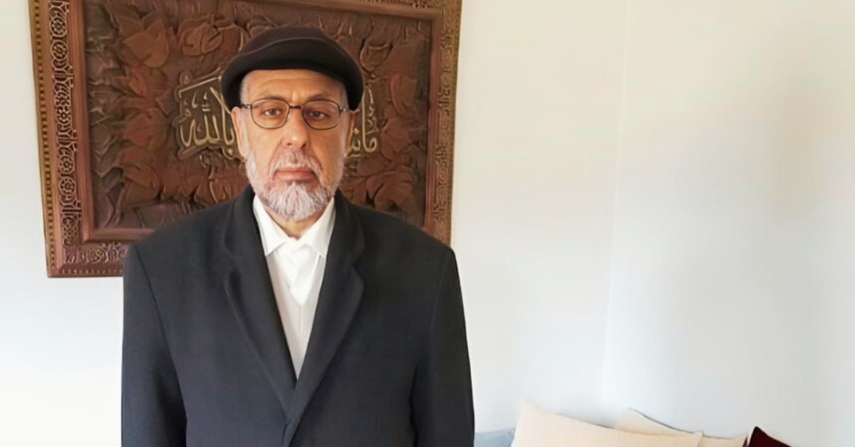 Potret Adel al-Natour, salah satu pendiri Palestinian Islamic Jihad (PIJ) yang ditahan oleh rezim Suriah.