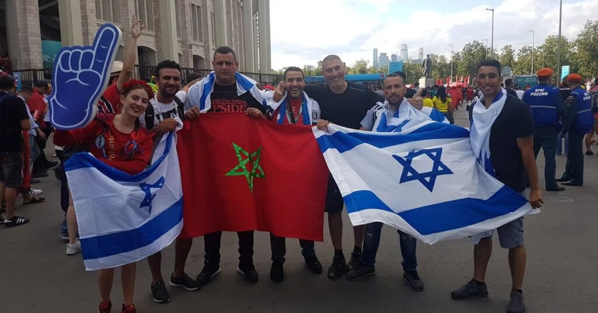 Ilustrasi hubungan diplomatik serta kerja sama bilateral antara Israel dan Maroko