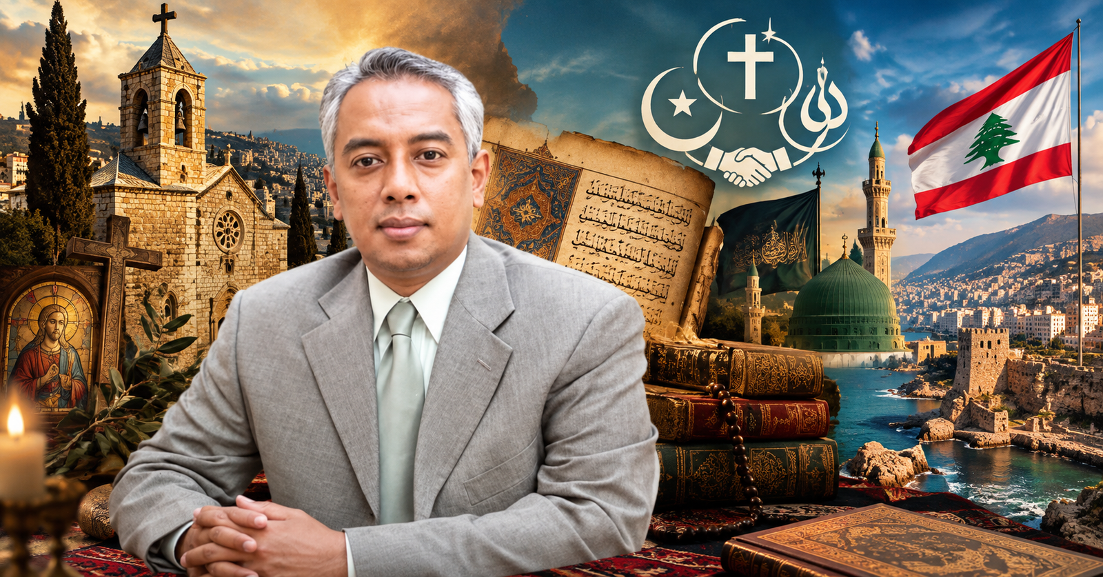 Ilustrasi sejarah kedekatan intelektual dan perlawanan bersama antara komunitas Kristen Lebanon dan tradisi Ahlul Bait.