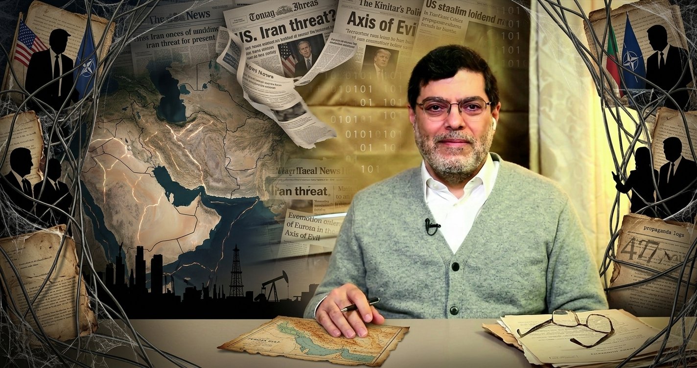 Profesor Mohammad Marandi menyampaikan analisis mengenai narasi propaganda AS terhadap Iran di Al Mayadeen.